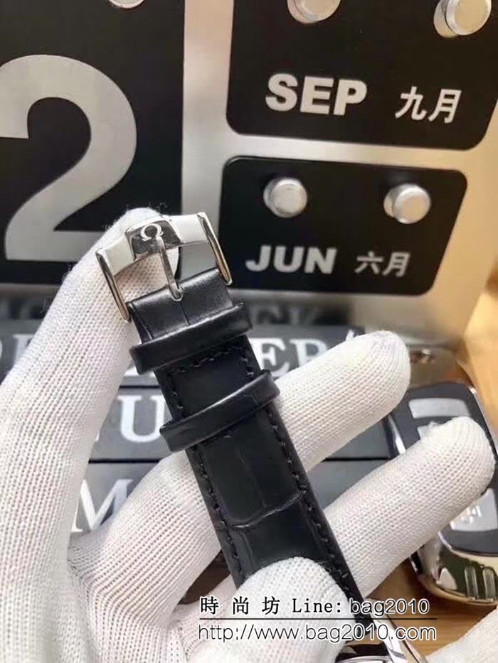 歐米茄OMEGA 新款首發 兩針半飛輪機械 男士腕表 WSS1076